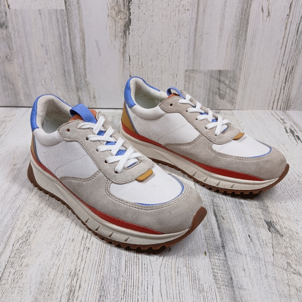Madewell Kickoff Trainer Sneakers in Recycled Nylon, Suede and Leather - Picture 5 of 12